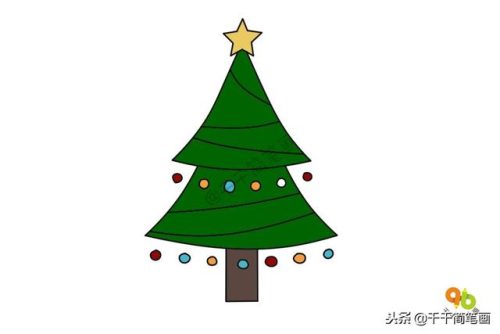 画圣诞树(圣诞树中国叫什么树)插图2