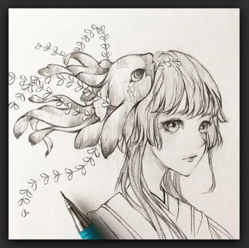 铅笔绘图(丙烯画Q版人物简单版)插图3