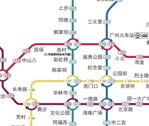 广佛地铁路线图(广佛地铁线路图各站名)插图1