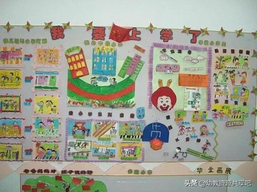 幼儿园环创主题墙图片(幼儿园外墙墙体彩绘简单大气)插图36