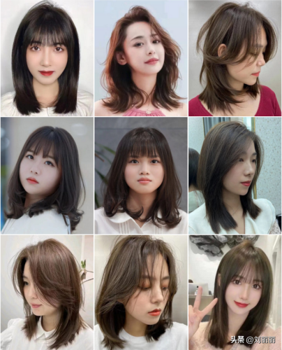 女士发型图片大全(女士发型中长款)插图12