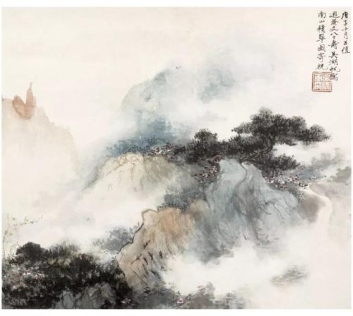 高清山水国画(高清山水风景壁纸)插图79