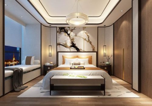 卧室设计效果图(卧室装修效果图)插图62