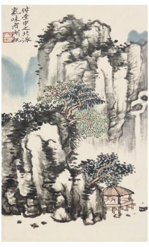 高清山水国画(高清山水风景壁纸)插图30
