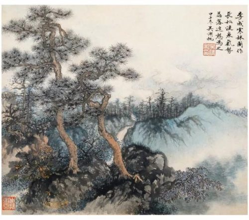 高清山水国画(高清山水风景壁纸)插图69