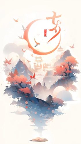 七夕照片配图(适合40-50岁情人节祝福图片)插图10