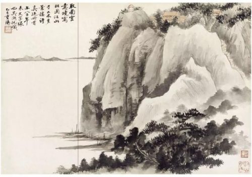 高清山水国画(高清山水风景壁纸)插图8