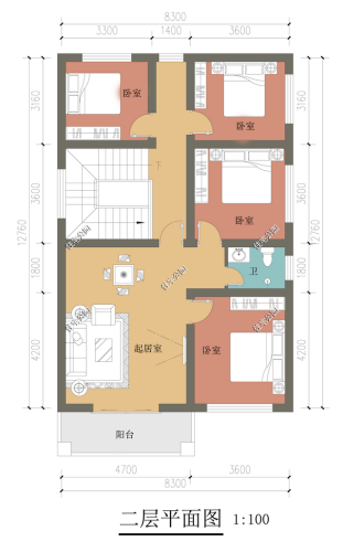 农村房屋设计图大全(农村自建房图)插图30