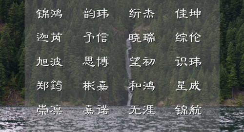 男人姓氏排名前十姓(姓雍的姓氏头像)插图