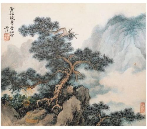 高清山水国画(高清山水风景壁纸)插图75
