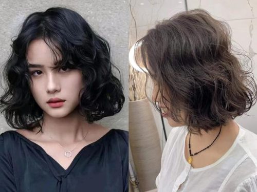 女士短发烫发发型(妈妈洋气短发烫发)插图2