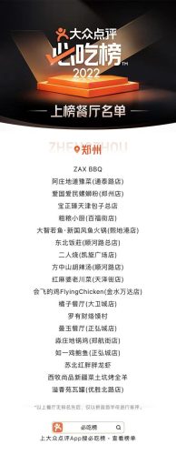 郑州饭店排名名单前十(郑州最上档次饭店排名)插图1