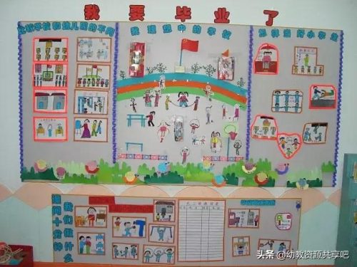 幼儿园环创主题墙图片(幼儿园外墙墙体彩绘简单大气)插图41