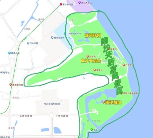 广州南沙天后宫(坐4号地铁可直达南沙天后宫吗)插图18