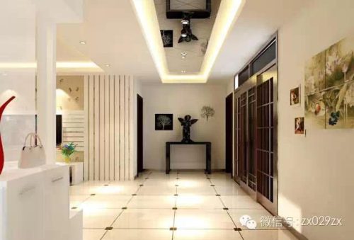 走廊吊顶装修效果图(走廊吊顶图片2020新款)插图83