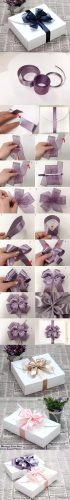 礼物包装方法(礼物包装带系法)插图8
