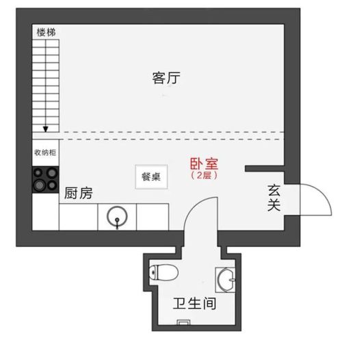 复式楼装修效果图小户型(120平米复式楼户型图)插图25