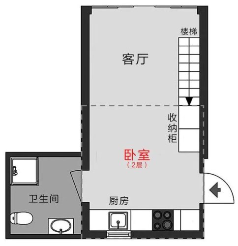 复式楼装修效果图小户型(120平米复式楼户型图)插图18