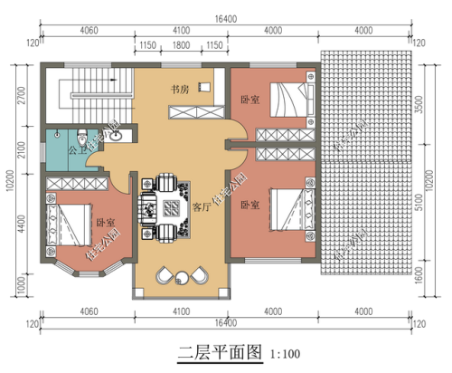 农村房屋设计图大全(农村自建房图)插图5