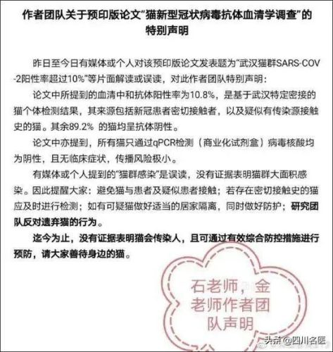 猫会感染新型冠状病毒吗(猫咪冠状病毒阳性)插图7