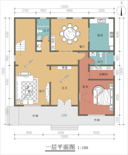 农村房屋设计图大全(农村自建房图)插图23