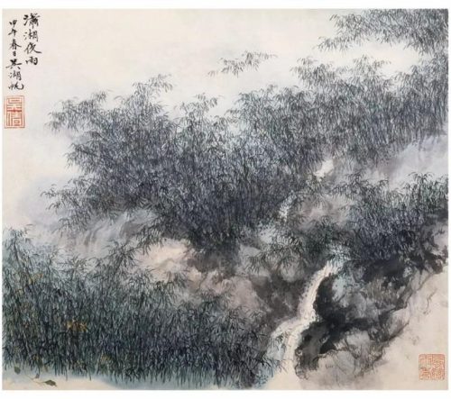 高清山水国画(高清山水风景壁纸)插图74