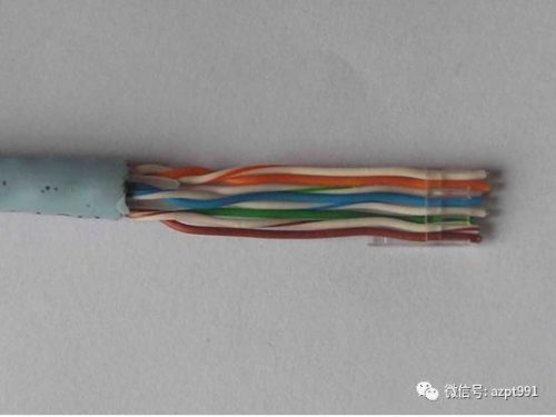 网线水晶头的接法(网线插座8根线顺序图)插图4