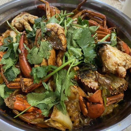 青蟹怎么做好吃又简单(青蟹做法清蒸几分钟)插图