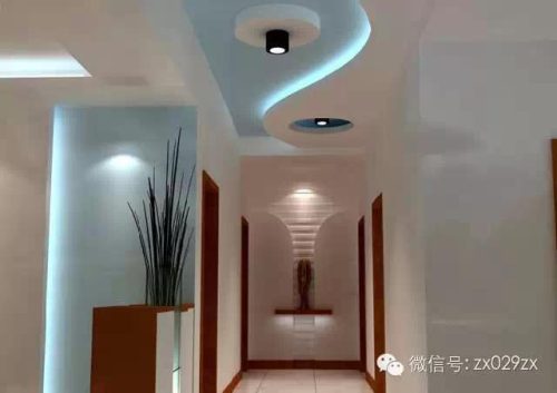 走廊吊顶装修效果图(走廊吊顶图片2020新款)插图12