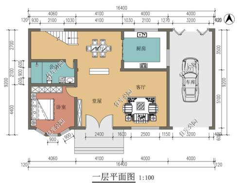 农村房屋设计图大全(农村自建房图)插图4