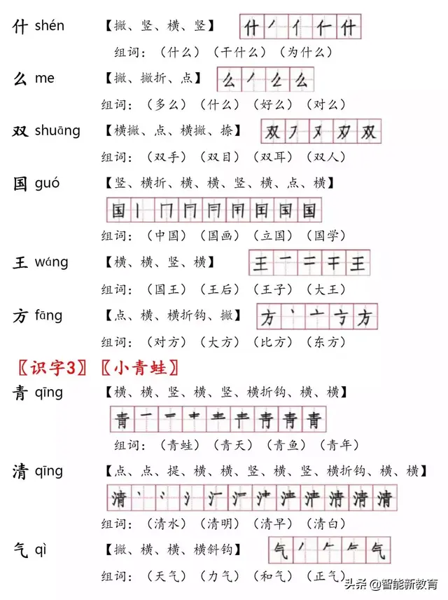 蜓的笔顺(蜓除去部首有几画)插图2
