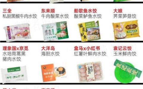 海鲜饺子销量排名前十(鑫盛华海鲜饺子)