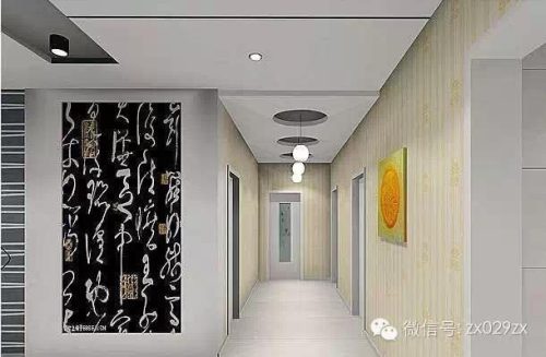 走廊吊顶装修效果图(走廊吊顶图片2020新款)插图47