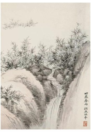 高清山水国画(高清山水风景壁纸)插图14