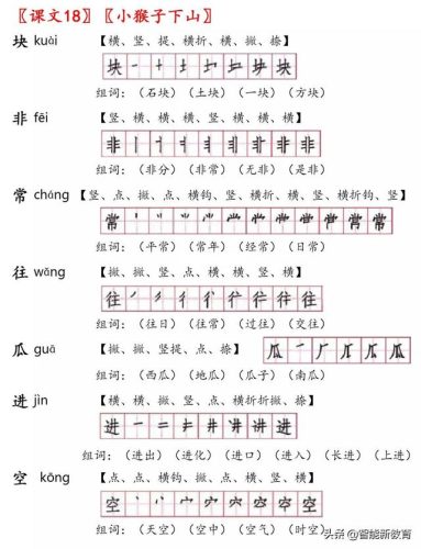 蜓的笔顺(蜓除去部首有几画)插图23