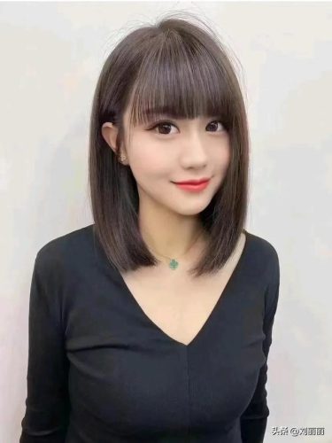梨花头发型(梨花头发型中短发)插图8