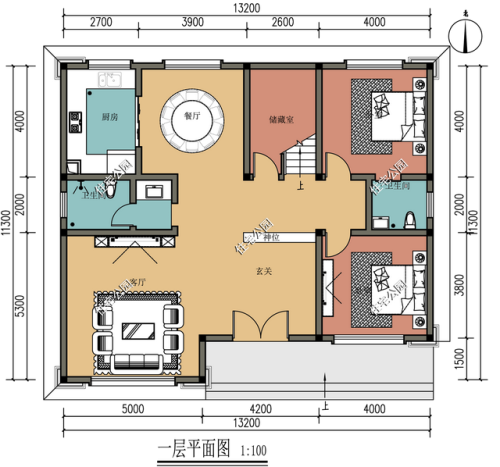 农村房屋设计图大全(农村自建房图)插图16