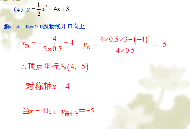 二次函数的顶点坐标(二次函数如何确定顶点)插图6