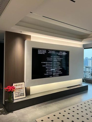 电视背景墙图片2022新款效果图(2023最火电视墙)插图1