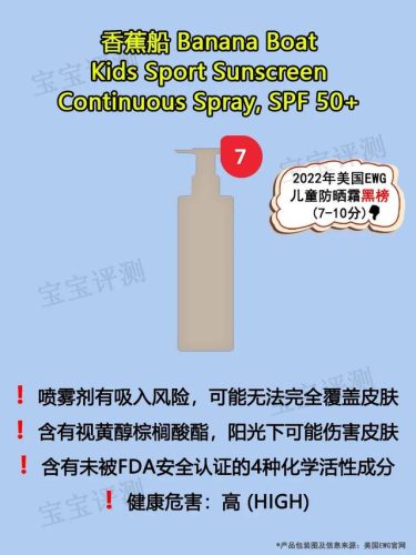 香蕉船防晒(海边防晒霜排行榜10强)插图18