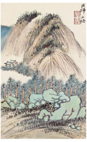 高清山水国画(高清山水风景壁纸)插图29