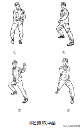 武警擒敌拳(擒敌拳20动分解动作)插图5