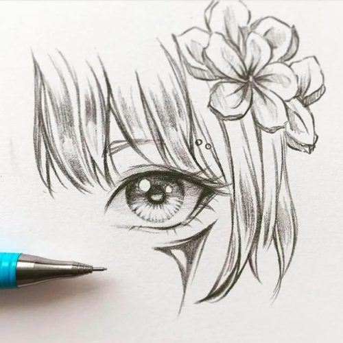 铅笔绘图(丙烯画Q版人物简单版)插图