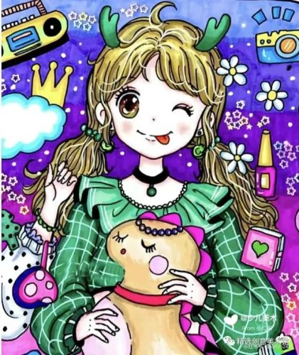 动漫小美女(成年人个性动漫美女壁纸)插图4