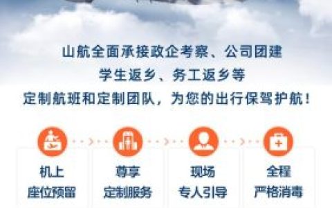 山航网上值机(航班值机选座)