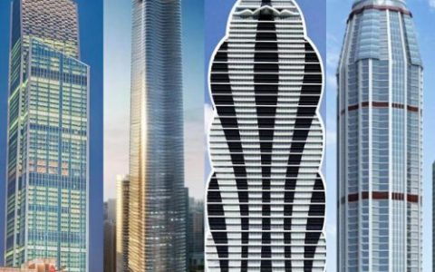 玉溪前十高楼排名图(世界第一高楼排名)