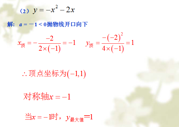 二次函数的顶点坐标(二次函数如何确定顶点)插图4