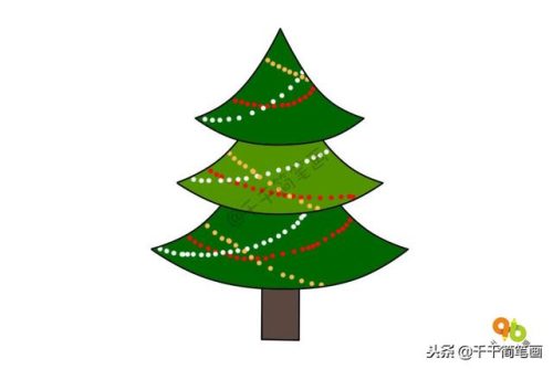画圣诞树(圣诞树中国叫什么树)插图3