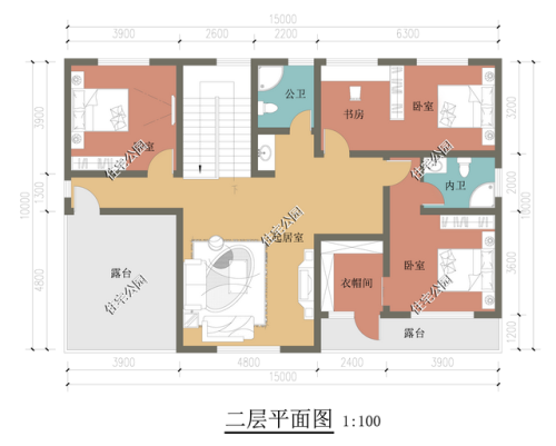农村房屋设计图大全(农村自建房图)插图8