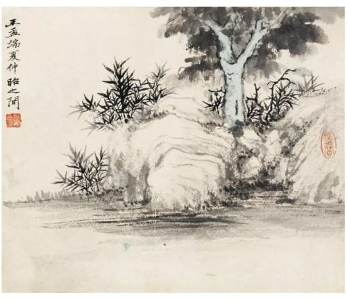 高清山水国画(高清山水风景壁纸)插图41